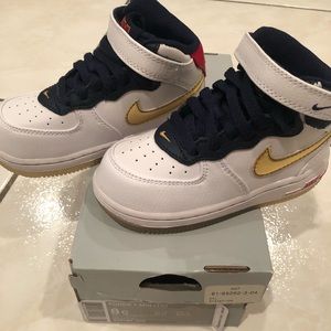 Rare Nike Force 1 Mid Size 8C # 314197-108